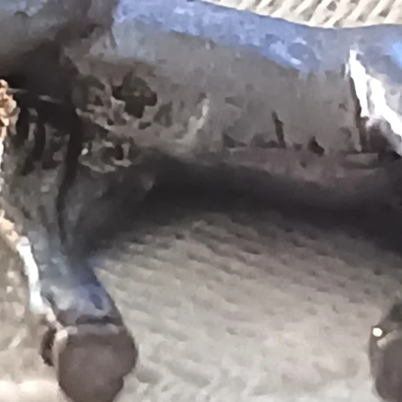 Pewter Oxen Miniature 1 Inch - Picture 5 of 5